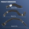 68199254AA Heater Hose Kit fits Grand Cherokee 2014-2018 200 2015-2017