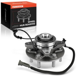 A-Premium Front Wheel Bearing and Hub Assembly with ABS Ring & ABS & 6-Lug Compatible with Ford F-150 F150 2018 2019, 4WD