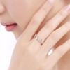 Jewboo Silver 925 Original Forest Deer Antler Women's Ring Birthday