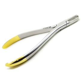 MEDSPO Professional Dental Pliers | Orthodontic Braces Arch Forming Hard Wire TC | Utility Pliers | Dental Wire Bending Cutter Lab New (Bracket Removing Lingual TC)