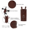 Gusti Connie Leather Bottle Holder for Bicycle Handlebar Drink Holder