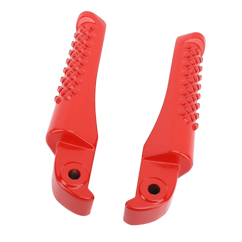 1 Pair Foot Pegs Bracket Kit Aluminium Alloy Motorcycle Foot