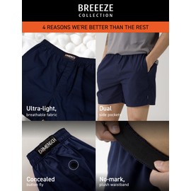 DAMENSCH Men's Boxer Shorts, G.cape Black, 34