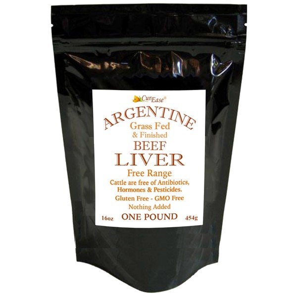 CurEase Argentine Grass Feed Beef Liver Powder Undefatted Desiccated (dried)