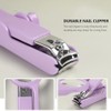Nail Clippers with LED Light and Magnifier Nail Cutters Fingernails