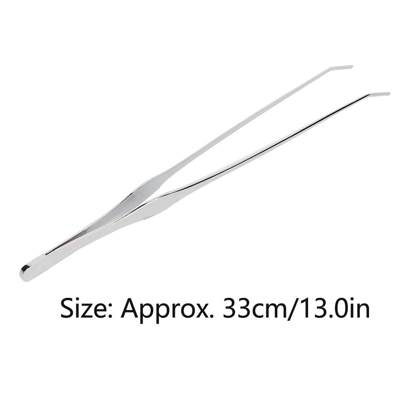 Aquarium Tweezers Stainless Steel Long Handle Fish Tank Aquatic Forceps