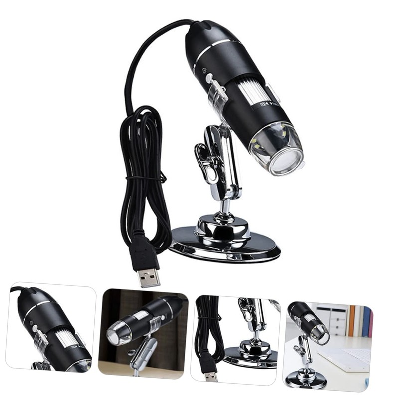 Operitacx Household USB Electronic Microscope High Definition Digital Microscope with