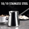 Hakan Topkapı Stainless Steel Turkish Coffee Pot, 20.2 Oz, 600