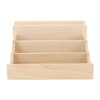 Dollhouse Bookshelf 1:12 Wooden Miniature Decoration Rugged Dollhouse Bookcase for