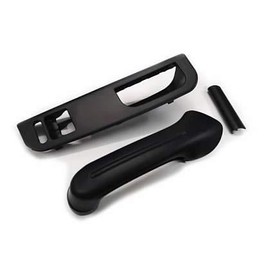 Hotsteelies Interior Door Grab Handle Full Set Black for VW Golf MK4 GTI 2 Doors
