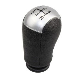 DOMENICA Gear Knob Compatible with Ford Focus Mondeo MK3 S-MAX C-MAX Mustang Galaxy Fiesta MK6 Transit (5 Speeds)