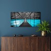 the stream design Bedroom Bridge Canvas Wall Art: Modern Large