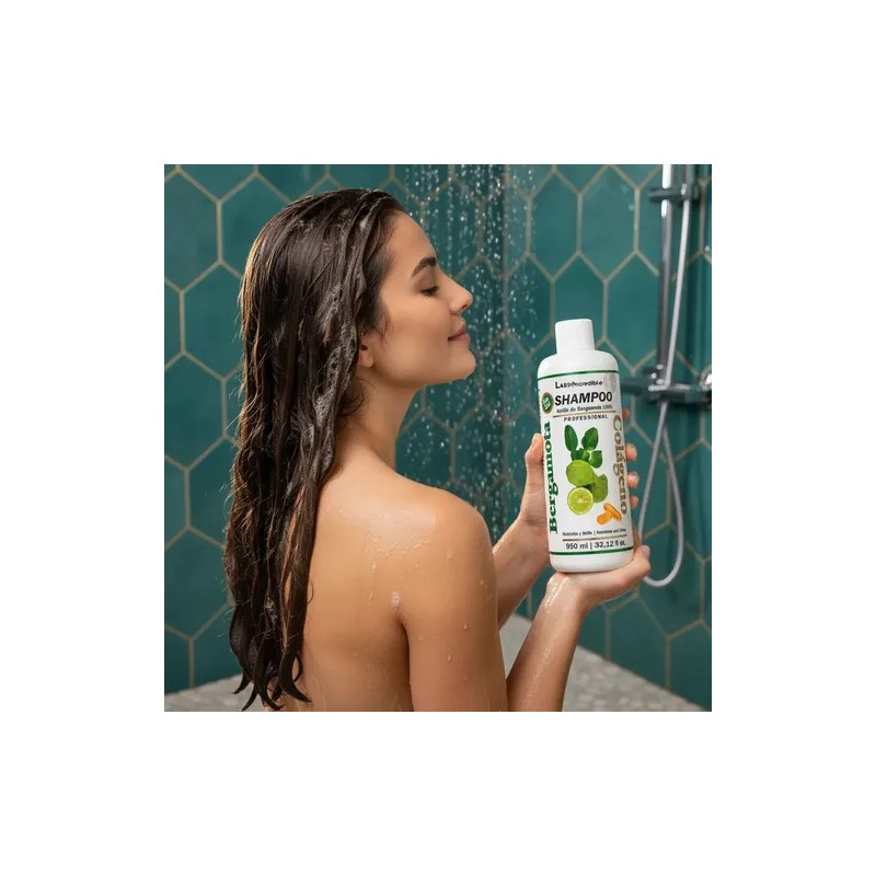 Shampoo Bergamota Colageno Brillo Nutricion Labs Incredible Products 950ml