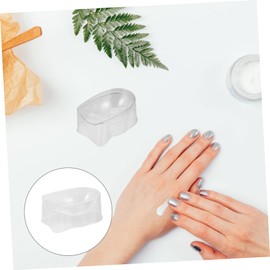 Baluue 12pcs Portable Dipping Powder Storage Box Nail Art Tool for Manicure Reduces to Clean for