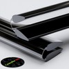 3 x 300 mm black flex hinges with low profile,