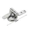 1 Set Zinc Alloy Toilet Seat Lid Hinge Adjustable Replacement