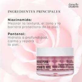 Danielle Creations Rose Vegan PDRN Capsule Crema Facial Reafirmante 50 g