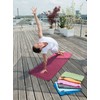 Yogistar Yoga Towel De Luxe blue light blue
