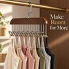 Wooden Multi-Hook Hanger for Bras, Tank Tops & Camisoles –