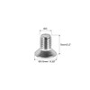 sourcing map M3x5mm Flat Head Machine Screws, Phillips Cross Screw,