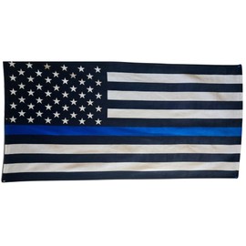 Fallen Officer Beach Towel 30”x60” – 100% Cotton Velour, Highly Absorbent, Fast Drying, Easy Pack - Spring Break, Vacation, Beach, Pool, Sunbathing – Lightweight for Travel – Thin Blue Line Tribute