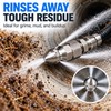 Sewer Jetter Nozzle for Pressure Washer Use – 1/4" Stainless