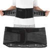 Breathable Waist Protection Compression Steel Plate Back Support Belt Lumbar