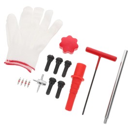 NOLITOY 1 Set Tire Valve Stem Tool Kit Durable Air Valve Stem Repair Tool for Quick Installation Cars Motorcycles Bicycles Versatile Installation