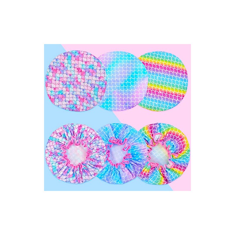 Gorro de ducha para niños, 3 piezas de gorros de