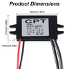 DIANN 12V to 5V 3A 15W Buck Converter Module -