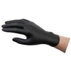 MICROFLEX 93-252 - Guante Desechable de Nitrilo Negro, Sin Polvo,