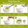 SIDUISDH Colcolo Matcha Bowl Ceramic Matcha Bowl with Spout 560