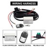 LEADTOPS Heavy Duty LED Light Bar 400Watts Load Wiring Harness