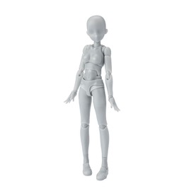 BANDAI SPIRITS TAMASHII Nations - Tamashii - Body-Chan -School Life- Edition DX Set (Color Gris Ver S.H.Figuarts Figura de acción