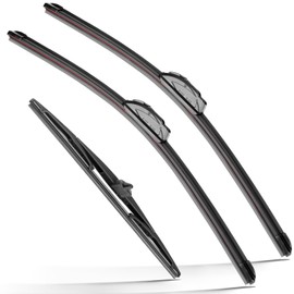 RAINTOK Windshield Wiper Blade Set Replacement for 2009-2015 Honda Pilot Original Equipment Replacement Front Rear Wiper Blades - 22"/21"/14" (Pack of 3)