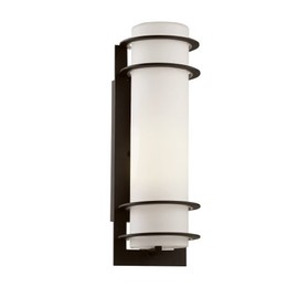 Trans Globe Lighting 40205 BK Outdoor Zephyr 16.25" Wall Lantern, Black