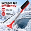 2-in-1 Car Snow Brush and Ice Scraper – 24.41-Inch Winter