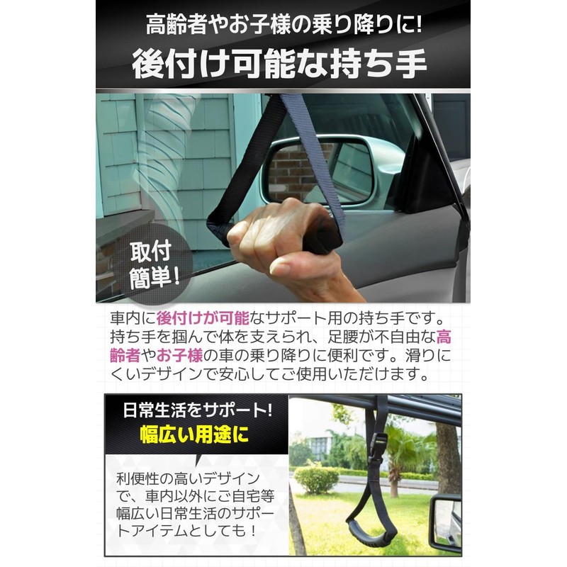 fogman Car Handrail Rear Passenger Rear Passenger Rear Application Elderly
