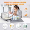 PIIOSER Breastmilk Cooler Bag with Ice Pack, Compatible with Wearable