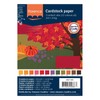 Vaessen Creative 2927-303 Florence Cardstock Paper, Colour Mix Autumn, 216