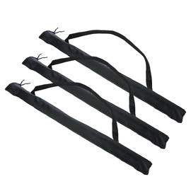 3-Pack Pool cue case,35" Snooker Cue Protective Sleeves, Half-Billiard Rod Carrying Bags, High-Density Nylon, Compact, Durable