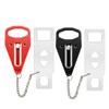 Portable Door Lock 2Pack Extra Lock for Additional Privacy and