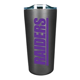 The Fanatic Group Mount Union Double Walled Soft Touch Tumbler, Design-2 - Silver