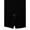 Arbe AS8063-10 Men's Black Collarless Formal Cafe Bar with Vest