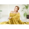 Utopia Bedding Utopia Bedding Fleece Blanket Twin Size Gold 300GSM