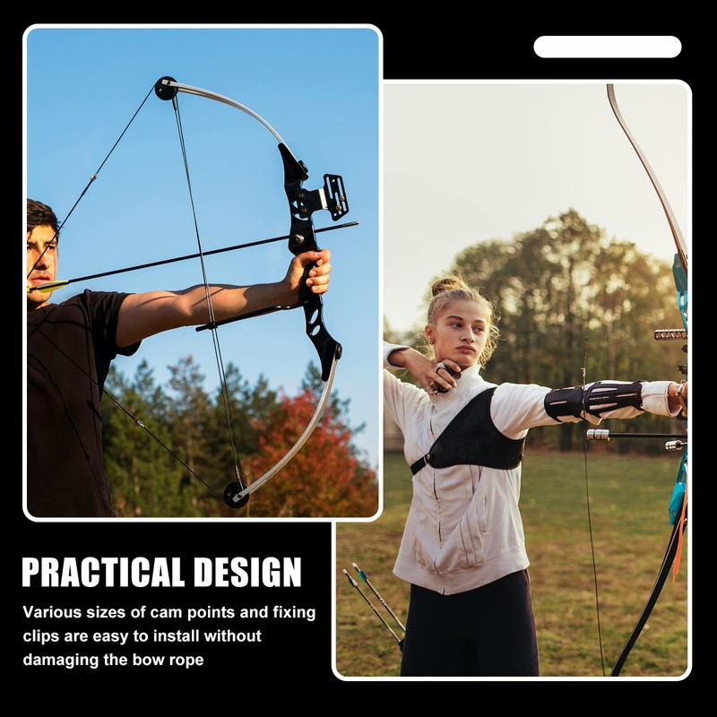 Leikurvo Archery Nocking Points T-Shape Bow Square Ruler Set Bow