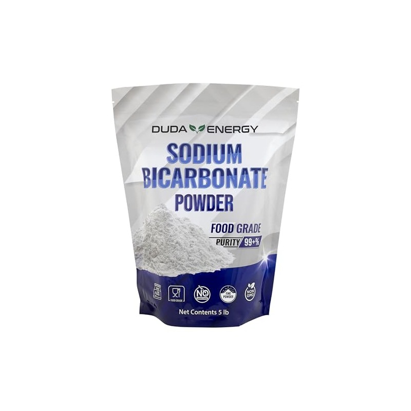 5 lb Organic Sodium Bicarbonate Baking Soda Fine Powder Ormi