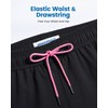 MaaMgic 5" Mens Swim Shorts with Compression Liner 4-Way Stretch