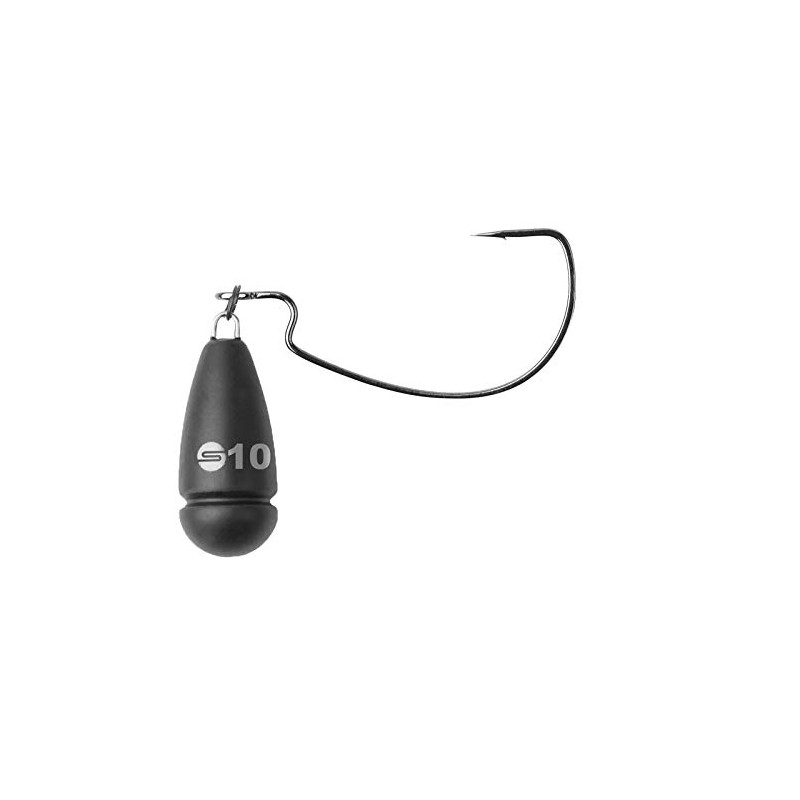 Spro Freestyle Jika Jig Offset Hook on Lead, Weight: 10