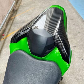 ShinKanSen Motorcycle Rear Seat Fairing Cover Cowl Seat Cowl Fairing Tail Back Cover fit for KA&WA&SA&KI Z900 2017-2024 Z 900 Z900 Z-900 Accessories Rear Pillion(Carbon Look)